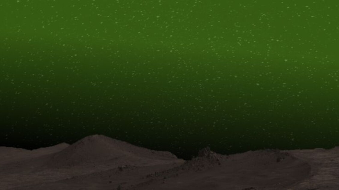 Un’aurora verde illumina il cielo marziano, sorprendendo gli scienziati