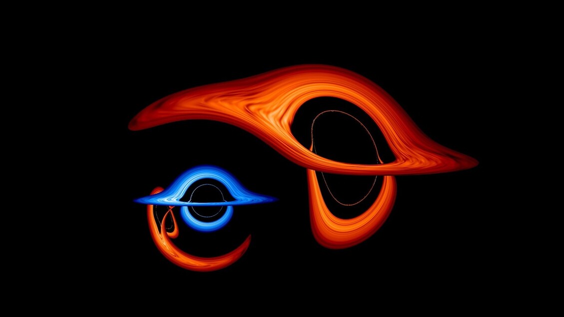 Rivelata la prima immagine di una coppia di buchi neri in azione