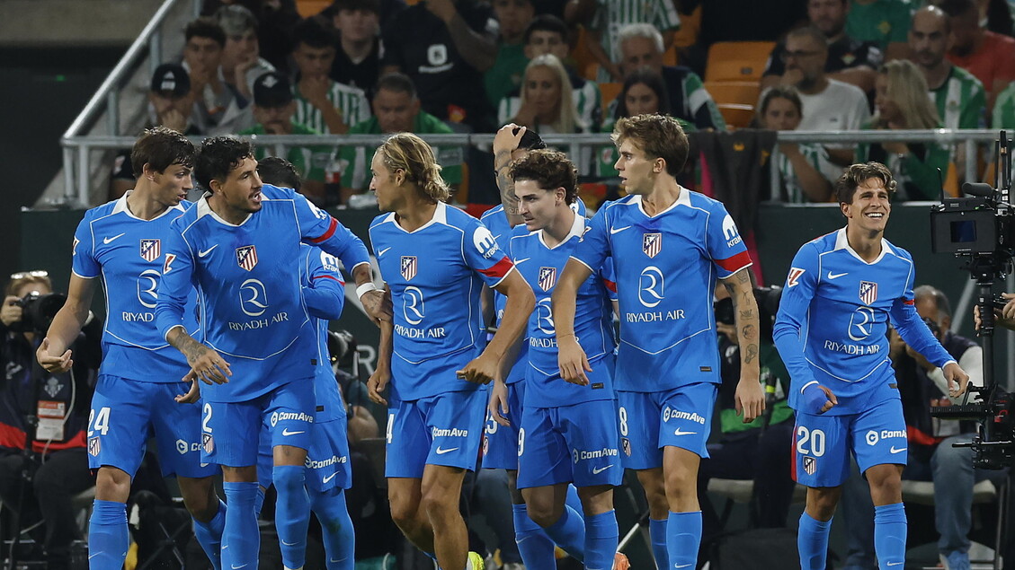 Liga: l’Atletico Madrid si impone 2-0 sul Betis di Siviglia